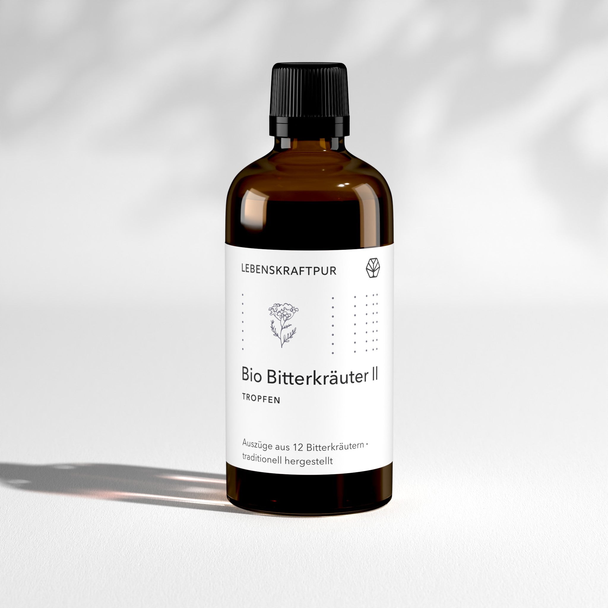 LebenskraftPur Bio Bitterkräuter II Tropfen 100 ml 12 Kräuter