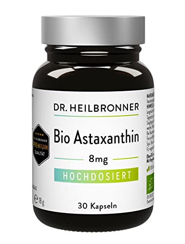 Dr. Heilbronner Bio-Astaxanthin 8mg Kapseln 30 Stück vegan