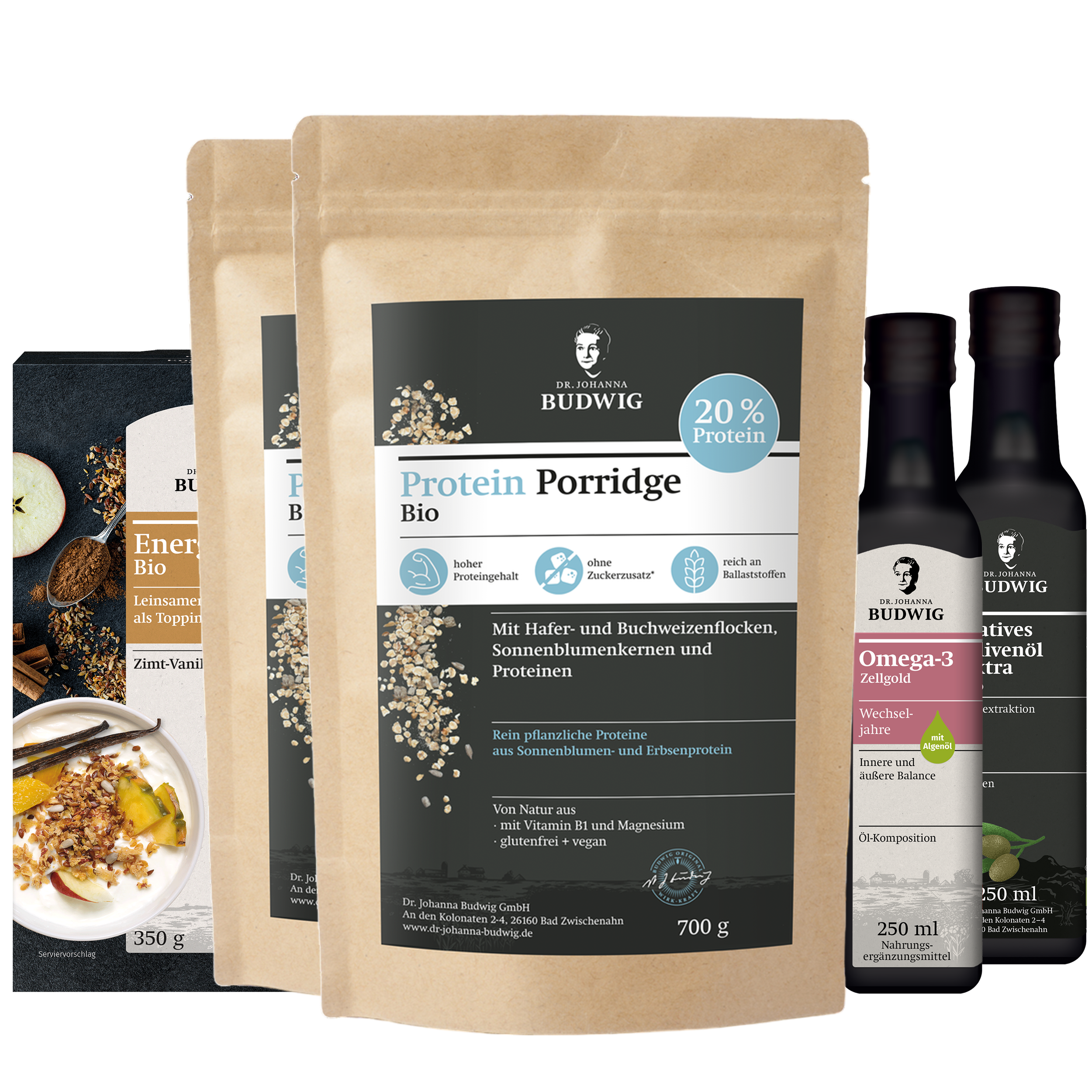 Dr. Johanna Budwig Wechseljahre-Paket Vorteilspaket mit Omega-3