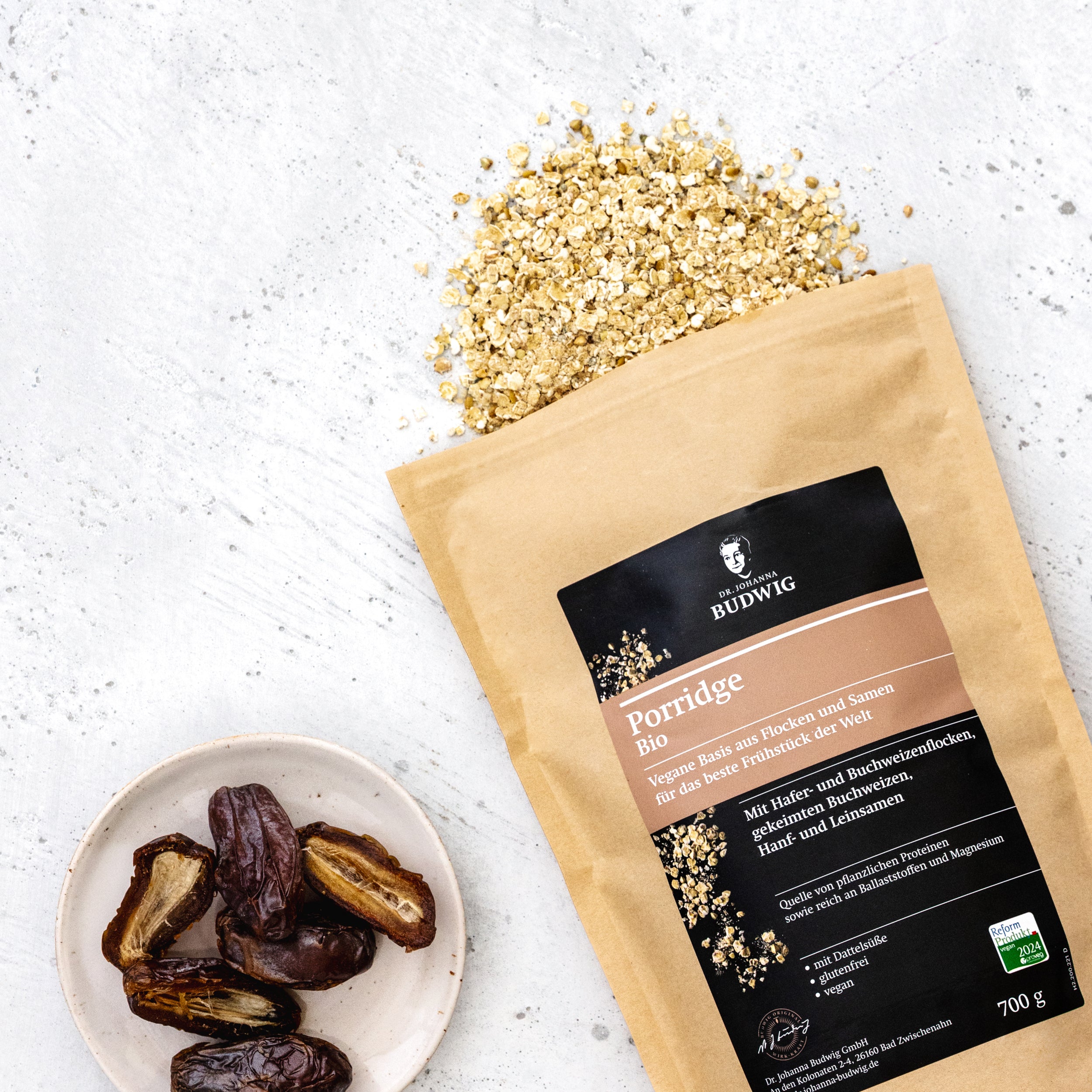 Dr. Johanna Budwig Porridge Porridge 700g glutenfrei