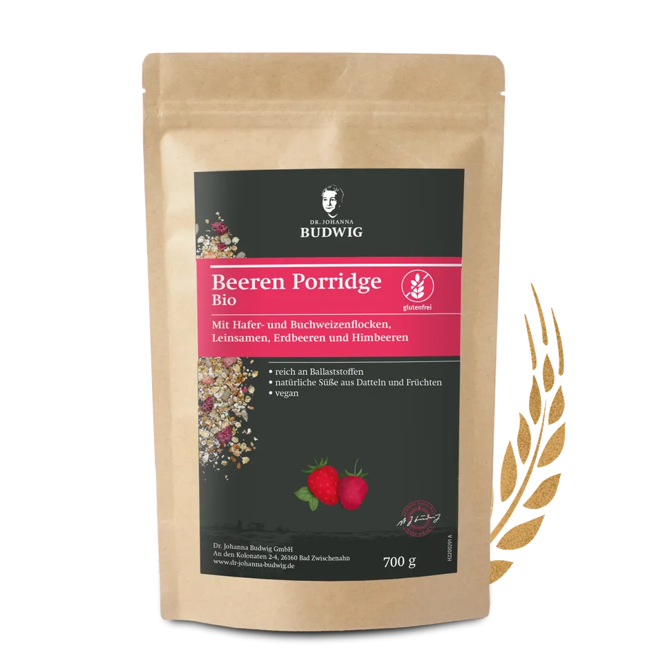 Dr. Johanna Budwig Beeren Porridge Porridge 700 g glutenfrei