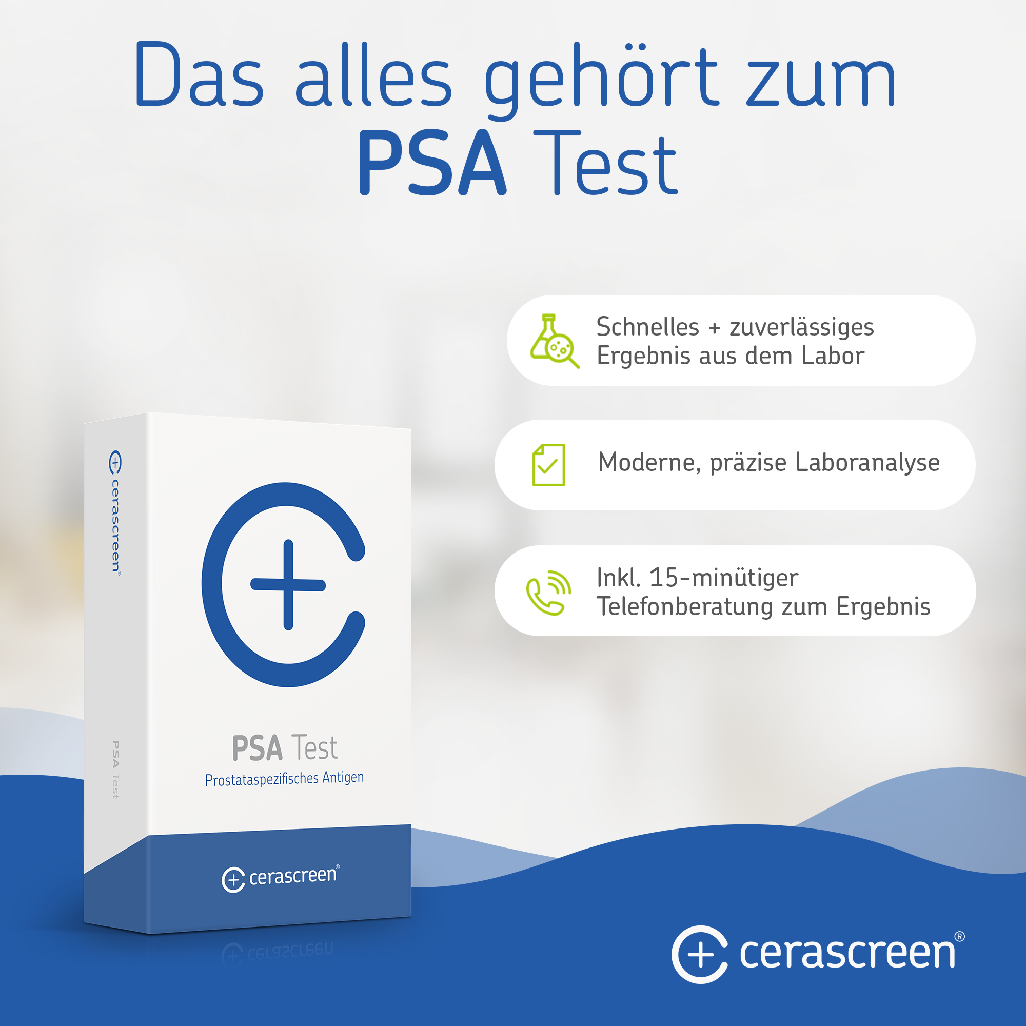 cerascreen Vital PSA Test Bluttest für Männer