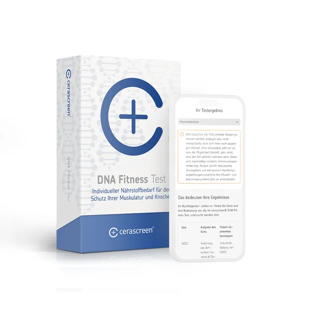cerascreen Testkits DNA Fitness Test Gentest Ausdauer