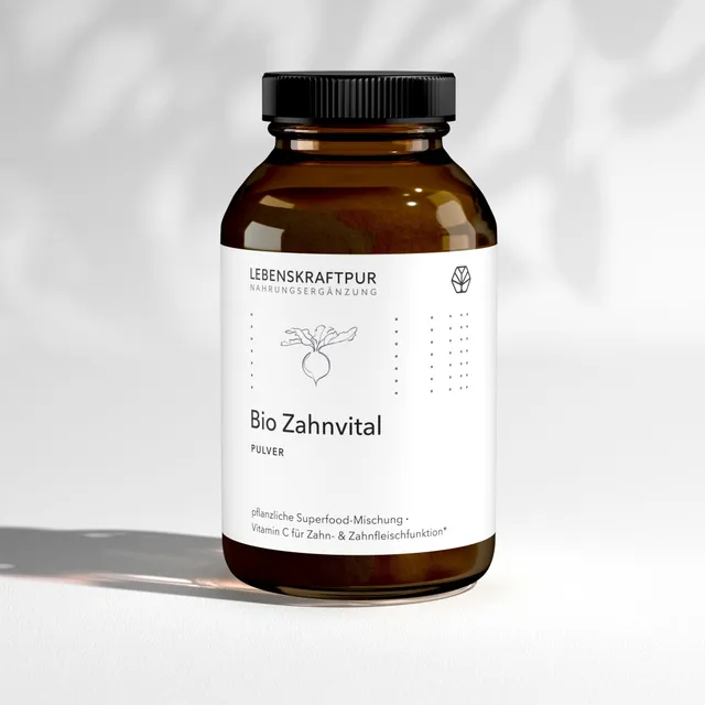 LebenskraftPur Bio Zahnvital Pulver Vitamin C Zähne