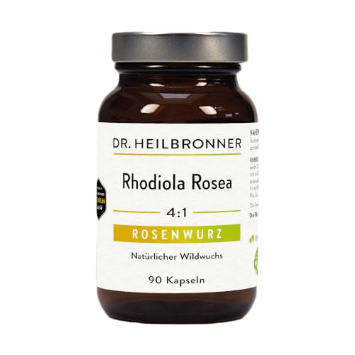 Dr. Heilbronner Vitalstoffe Rhodiola Kapseln 30 vegan 4:1
