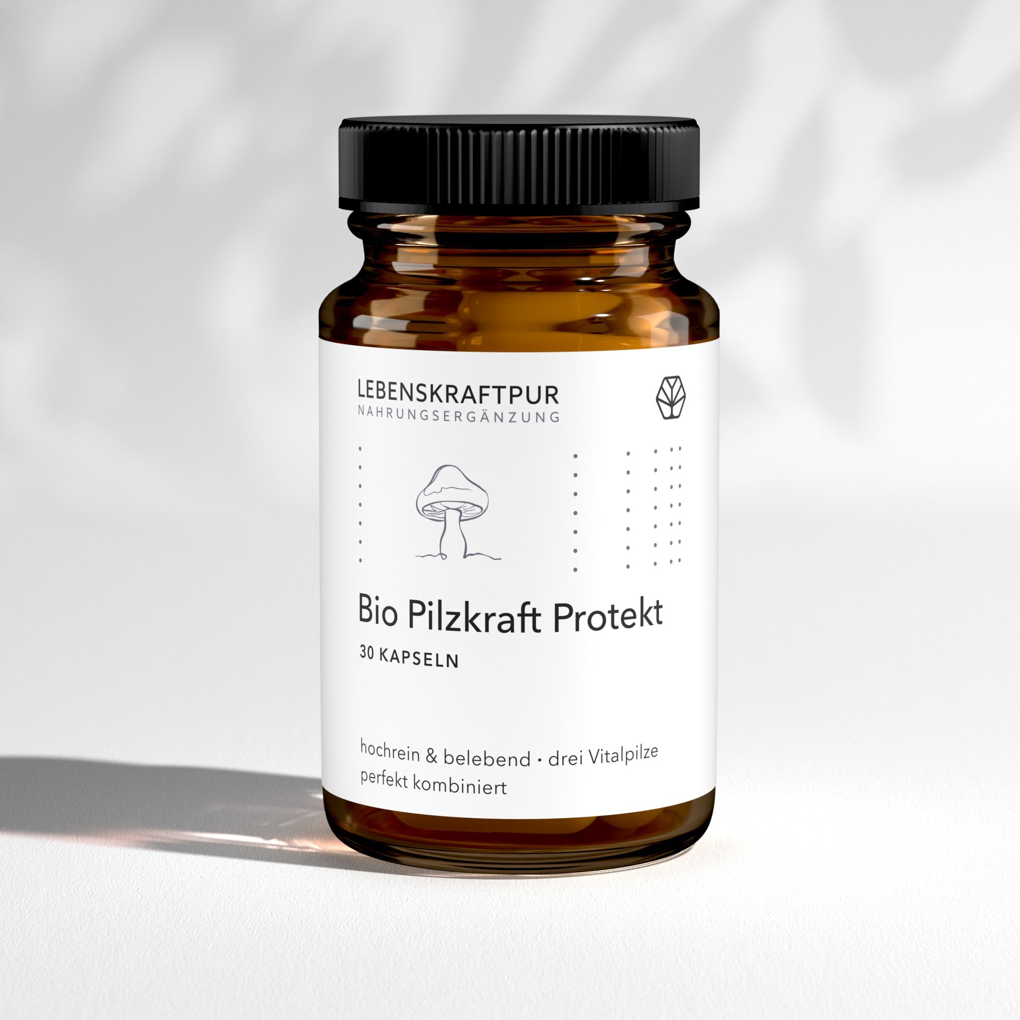 LebenskraftPur Bio Pilzkraft Protekt Kapseln 30 Kapseln Reishi