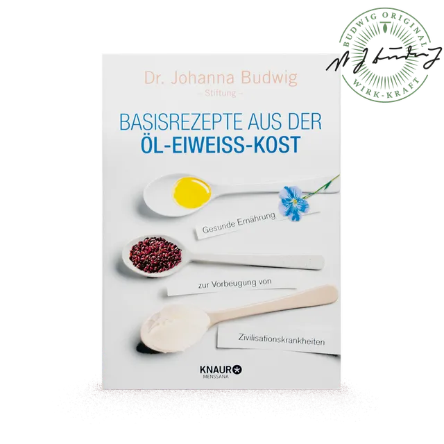 Dr. Johanna Budwig Buch Basisrezepte Öl-Eiweiß-Kost