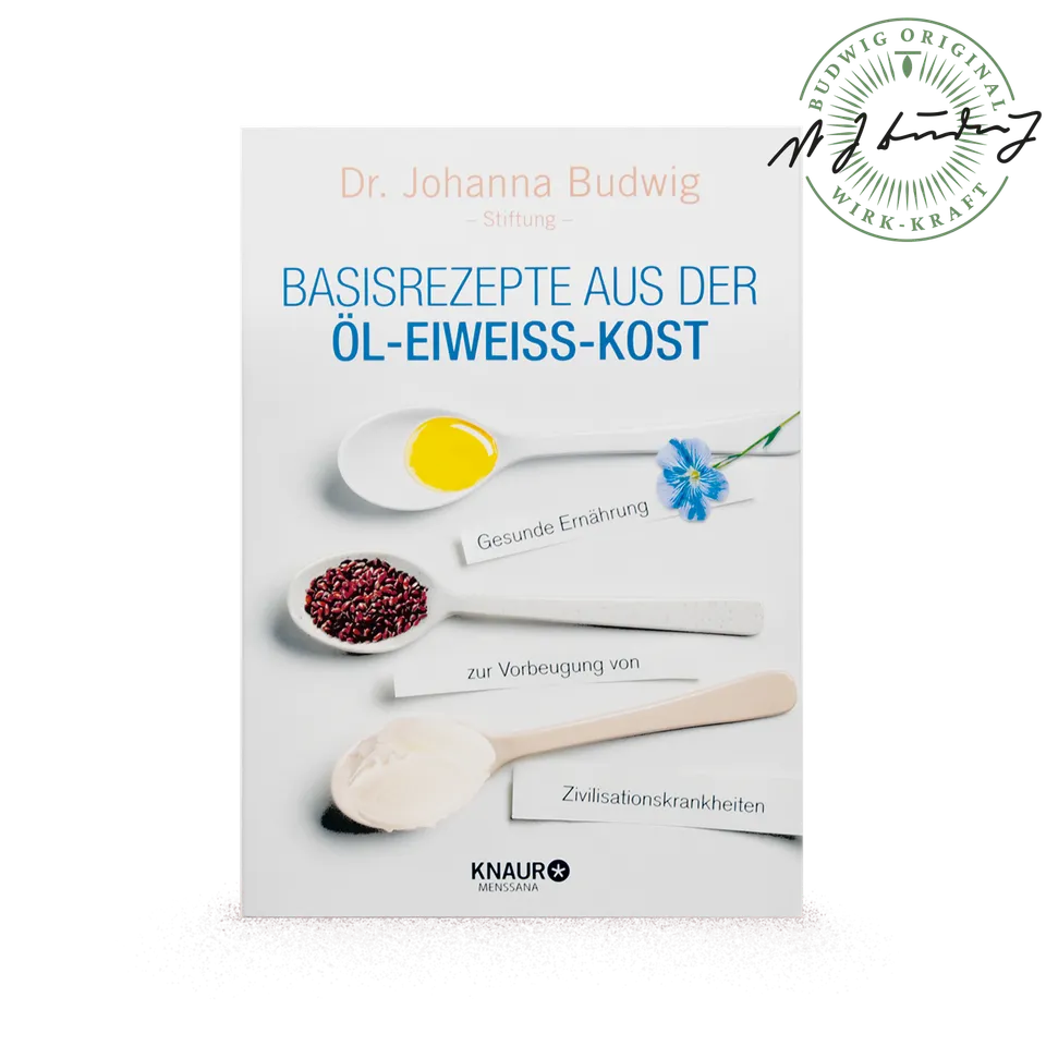 Dr. Johanna Budwig Buch Basisrezepte Öl-Eiweiß-Kost