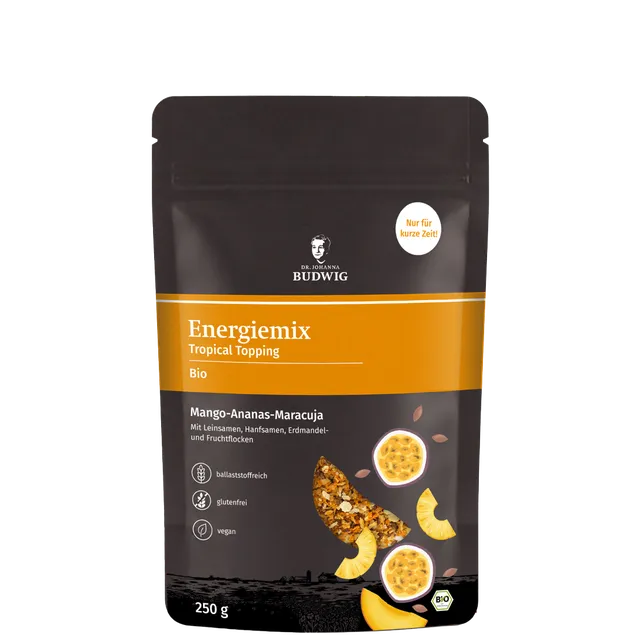 Dr. Budwig Leinsamen Energiemix Tropical 250 g bio