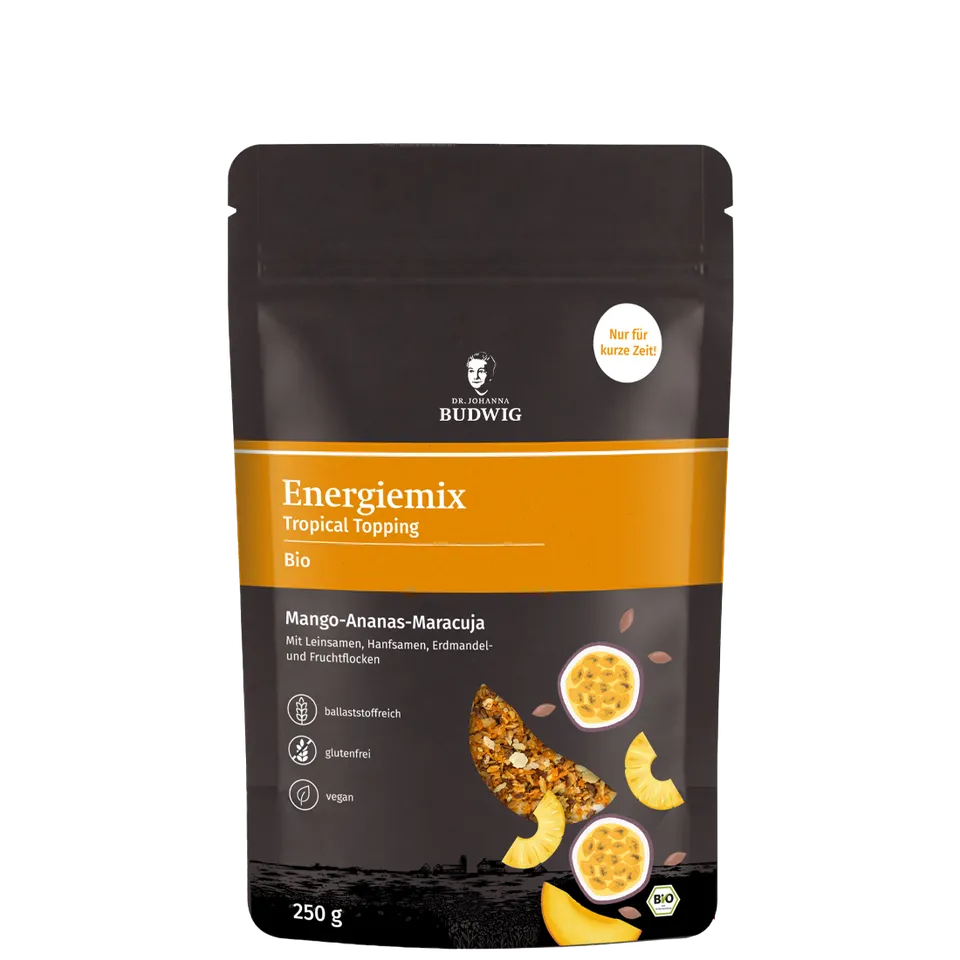 Dr. Budwig Leinsamen Energiemix Tropical 250 g bio