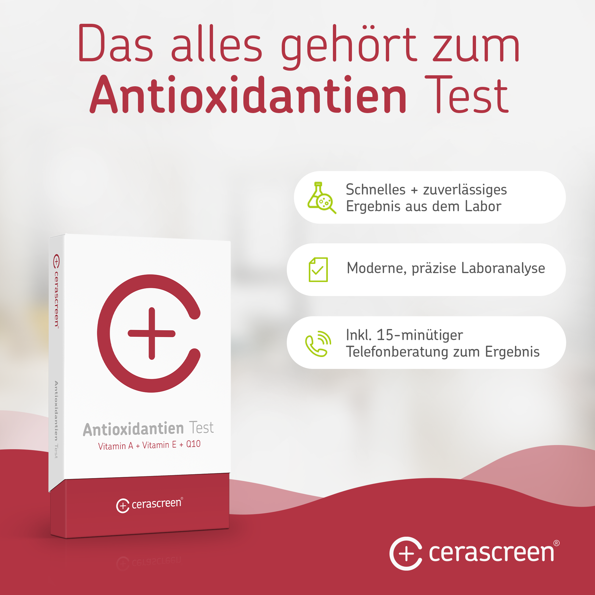 cerascreen Antioxidantien Test Bluttest Selbsttest
