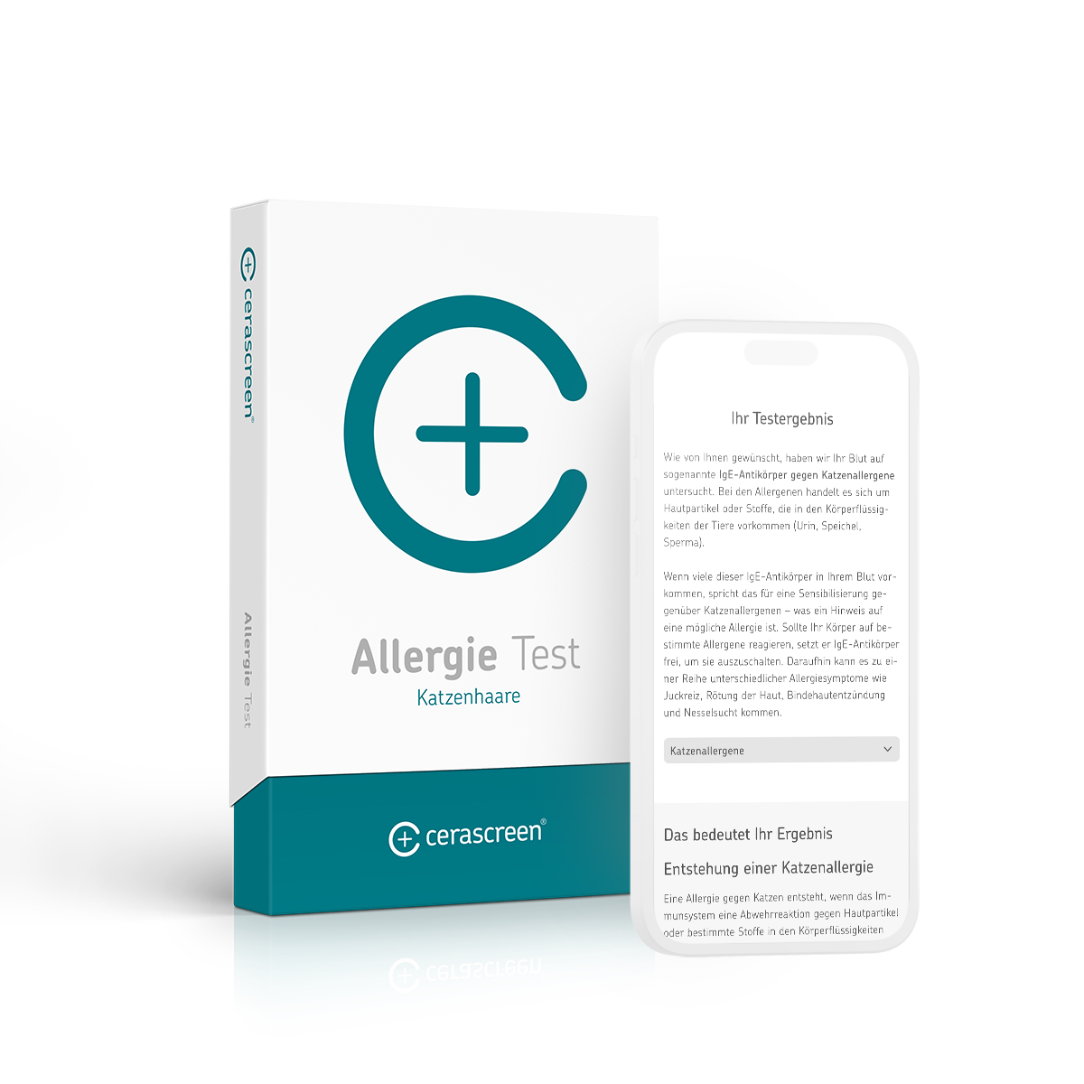 cerascreen Katzenallergie Test Blut Selbsttest Allergietest