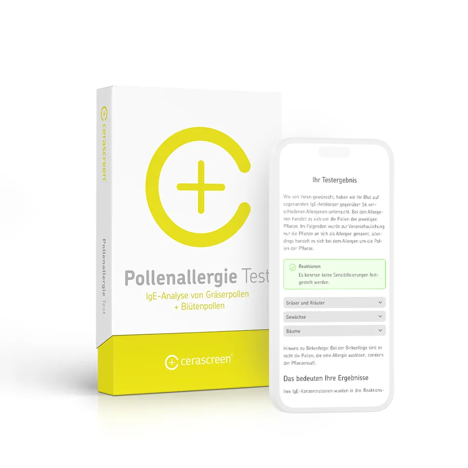 cerascreen Pollenallergie Test Bluttest Allergietest