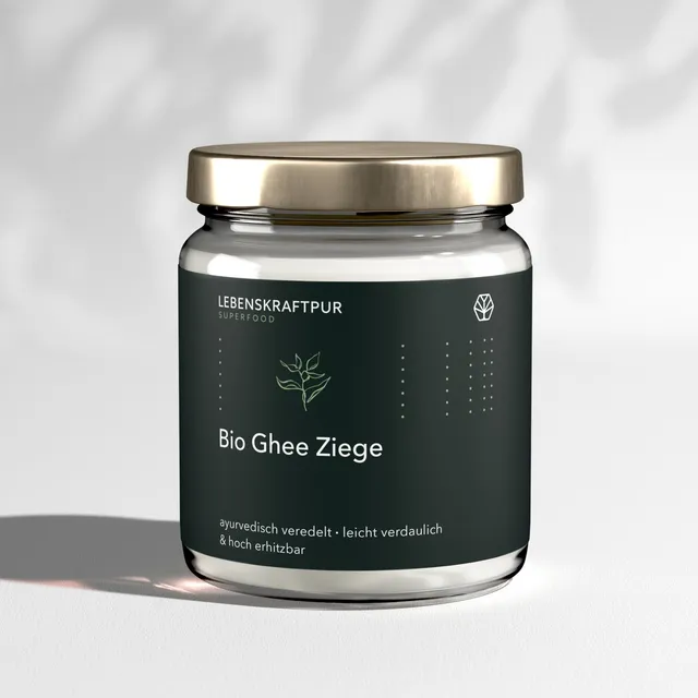 LebenskraftPur Bio Ghee Ziege Butterschmalz laktosefrei