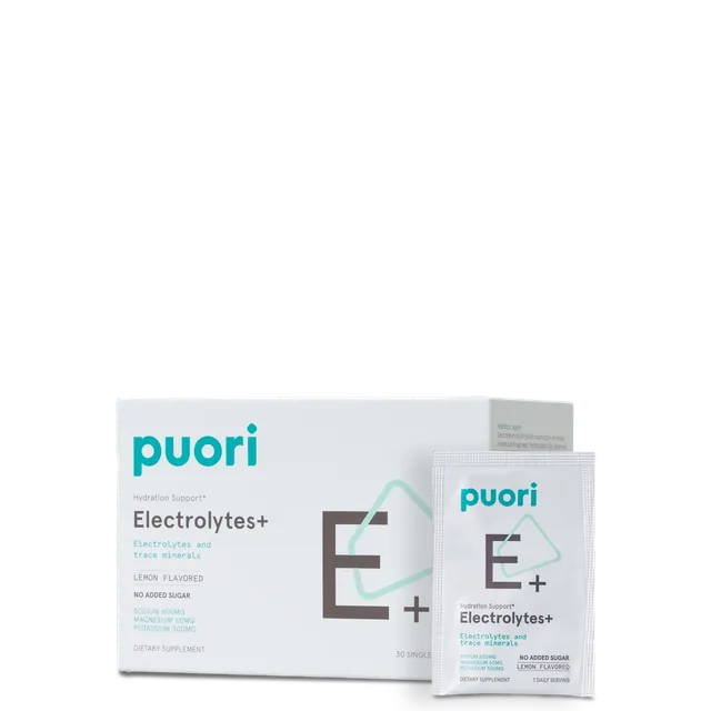 Puori E+ Electrolytes+ Elektrolytpulver Zitrone