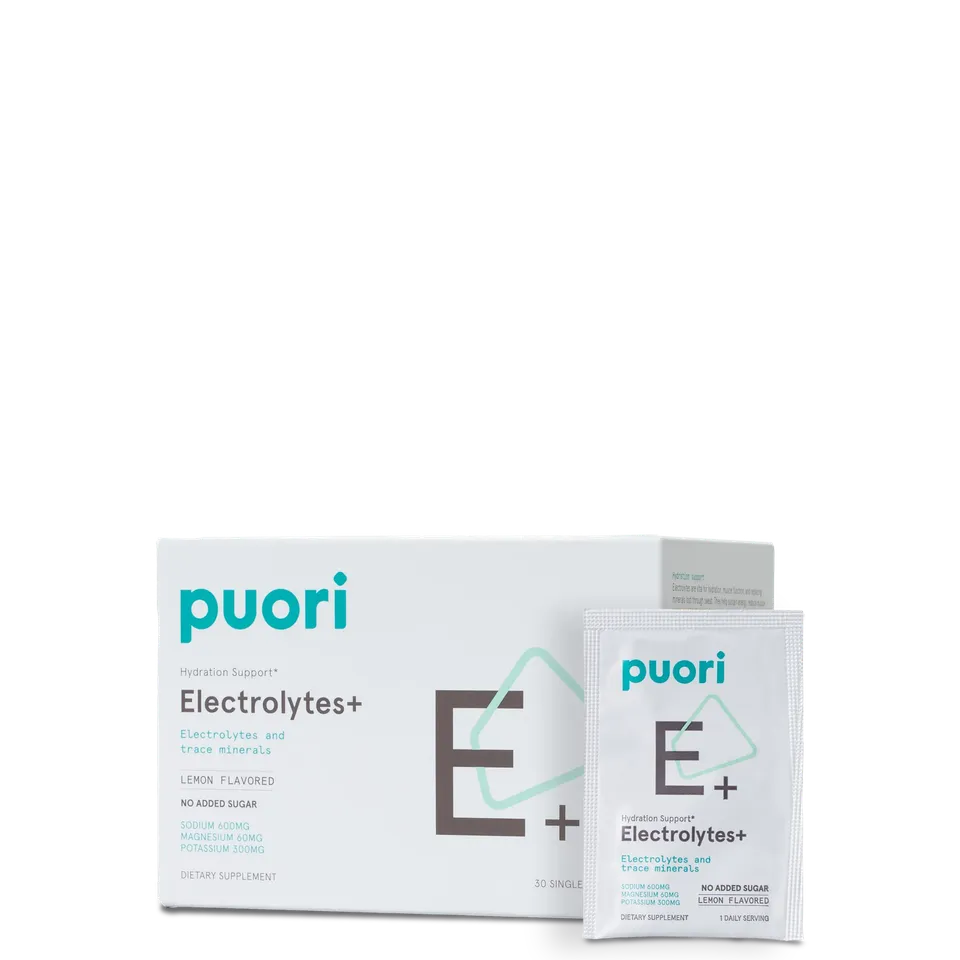 Puori E+ Electrolytes+ Elektrolytpulver Zitrone